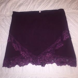 Free People mini skirt